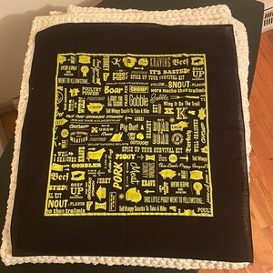 KRAVE beef jerky themed kerchief